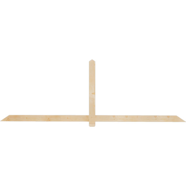 Ekena Millwork GBW108X36X0204EUG00SDF