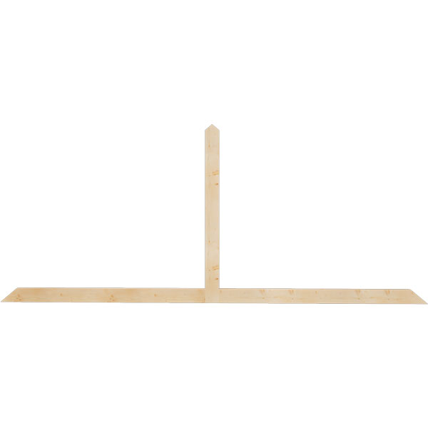 Ekena Millwork GBW108X45X0204POR00SDF