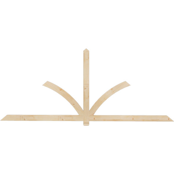 Ekena Millwork GBW108X45X0204RED00SDF