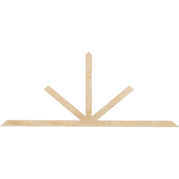 Ekena Millwork GBW108X45X0204SAR00SDF