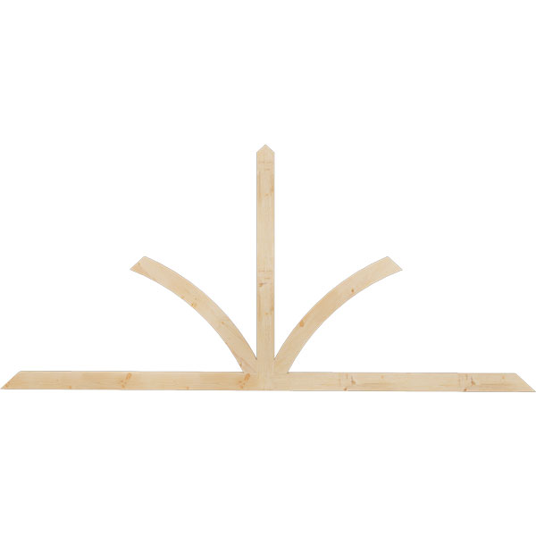 Ekena Millwork GBW108X49X0204RIC00SDF