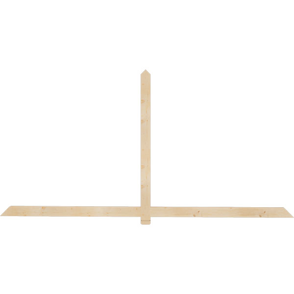 Ekena Millwork GBW108X54X0204EUG00SDF
