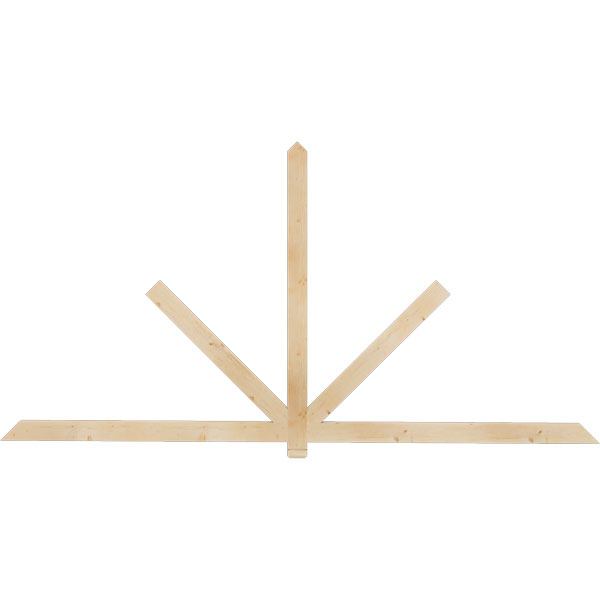 Ekena Millwork GBW108X54X0204KEN00SDF