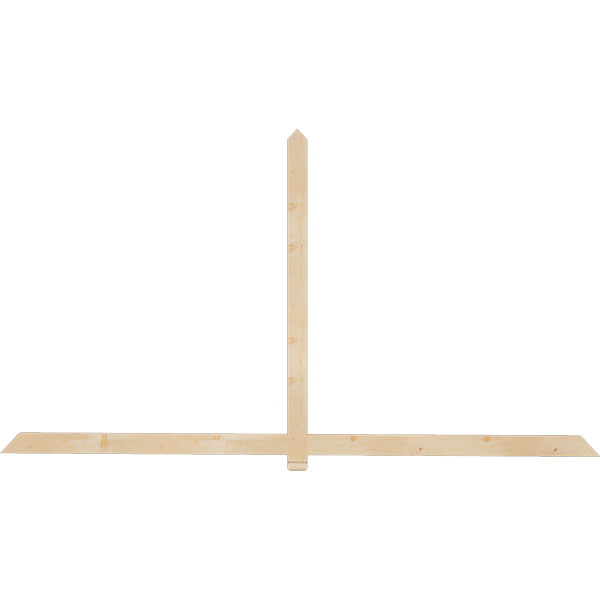 Ekena Millwork GBW108X58X0204EUG00SDF
