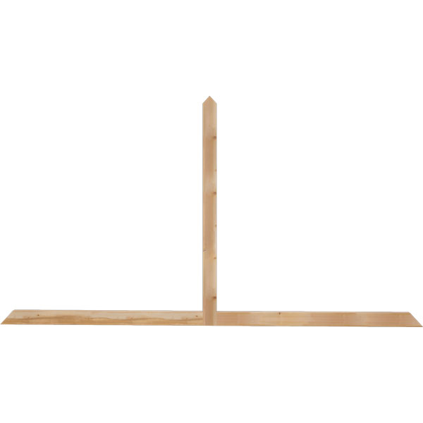 Ekena Millwork GBW108X58X0204POR00SWR