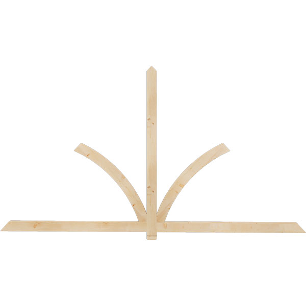 Ekena Millwork GBW108X58X0204RED00SDF