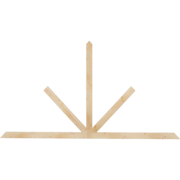Ekena Millwork GBW108X58X0204SAR00SDF