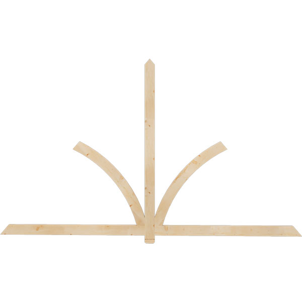 Ekena Millwork GBW108X63X0204RED00SDF