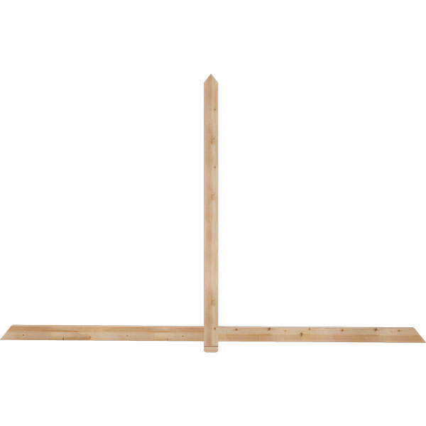 Ekena Millwork GBW108X68X0204EUG00SWR