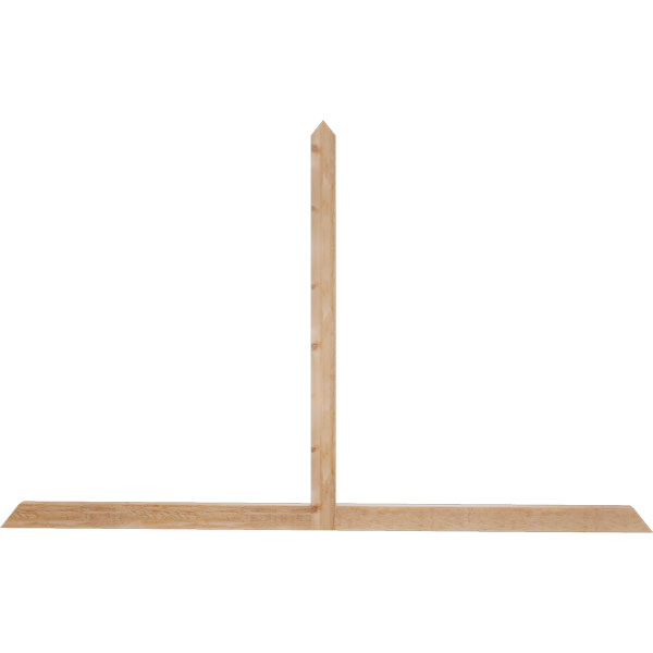 Ekena Millwork GBW108X68X0204POR00RWR