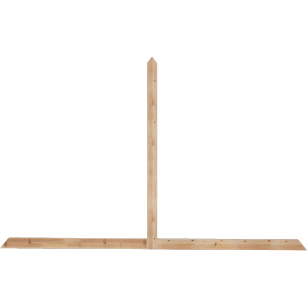 Ekena Millwork GBW108X68X0204POR00SWR