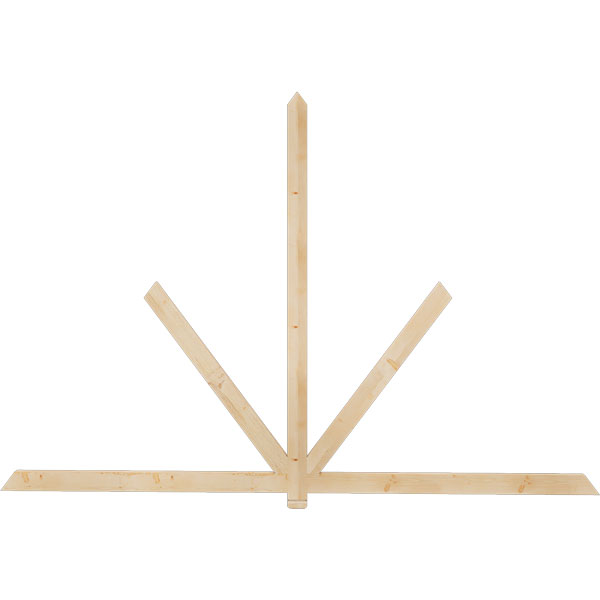 Ekena Millwork GBW108X72X0204KEN00SDF