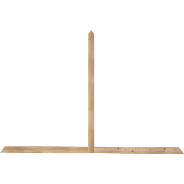 Ekena Millwork GBW108X72X0204POR00SWR