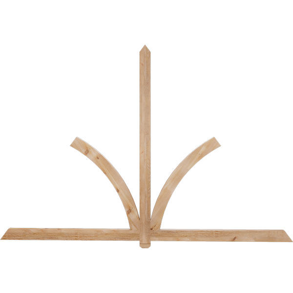 Ekena Millwork GBW108X72X0204RED00RWR