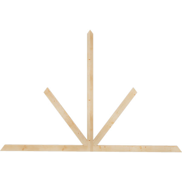 Ekena Millwork GBW108X72X0204SAR00SDF