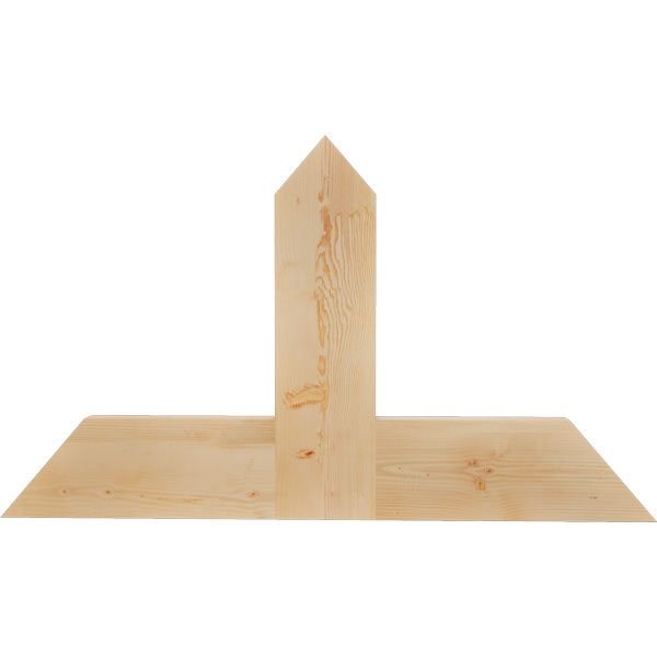 Ekena Millwork GBW036X21X0206POR00SDF