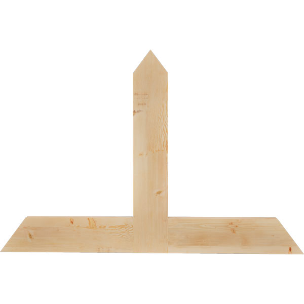 Ekena Millwork GBW048X32X0206POR00SDF