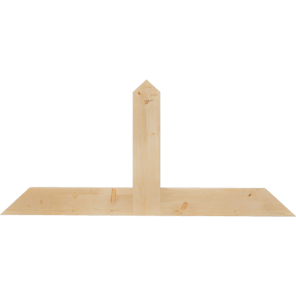 Ekena Millwork GBW060X27X0206POR00SDF