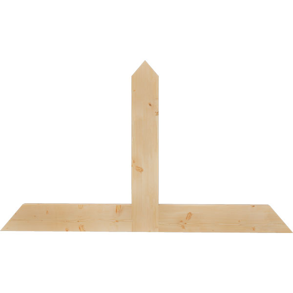 Ekena Millwork GBW060X35X0206POR00SDF