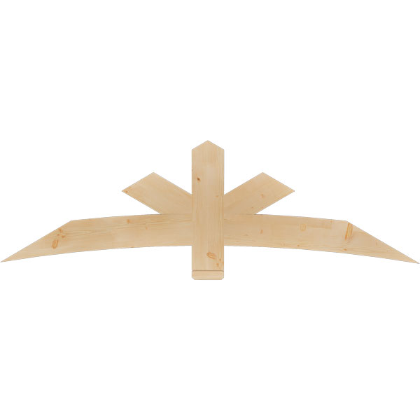 Ekena Millwork GBW072X21X0206ALB00SDF
