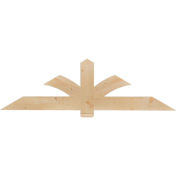 Ekena Millwork GBW072X21X0206RED00SDF