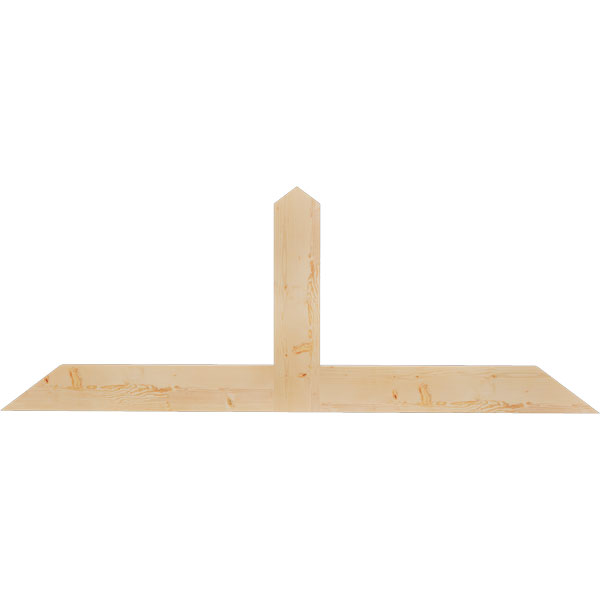 Ekena Millwork GBW072X27X0206POR00SDF