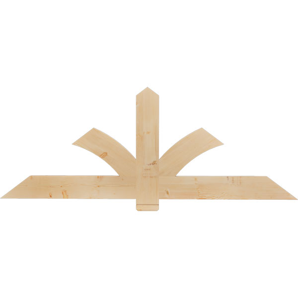 Ekena Millwork GBW072X27X0206RED00SDF