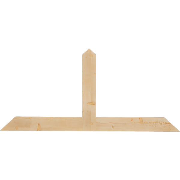 Ekena Millwork GBW072X33X0206POR00SDF