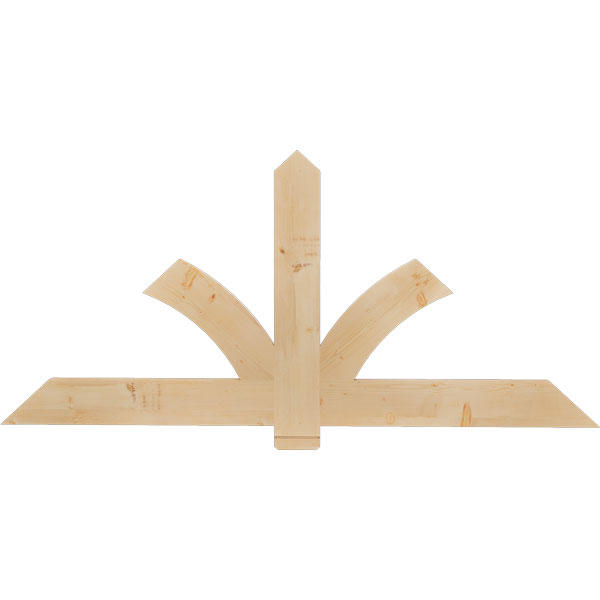 Ekena Millwork GBW072X33X0206RED00SDF