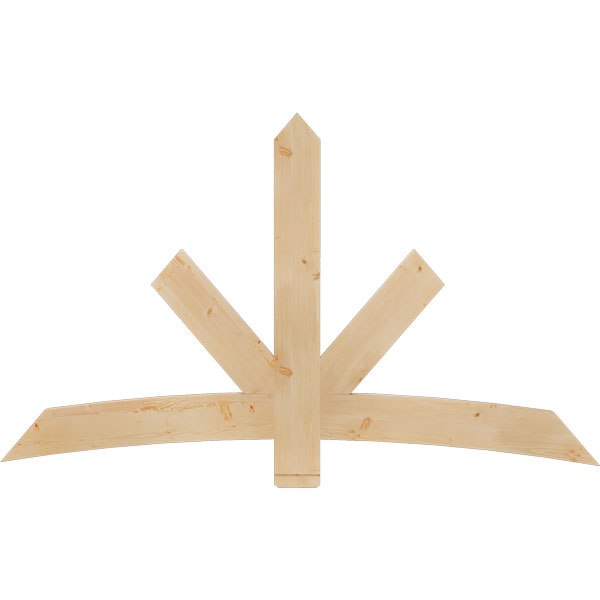 Ekena Millwork GBW072X42X0206ALB00SDF