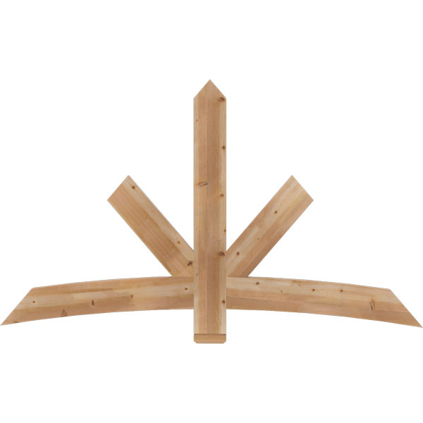 Ekena Millwork GBW072X42X0206ALB00SWR