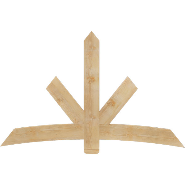 Ekena Millwork GBW072X45X0206ALB00RDF