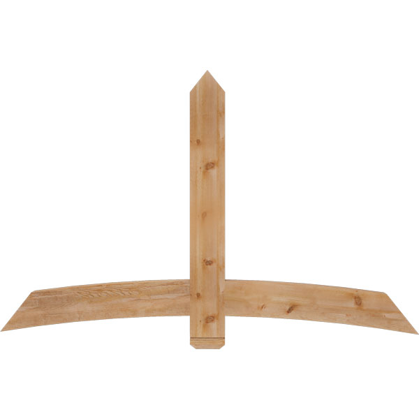 Ekena Millwork GBW072X45X0206BEL00RWR