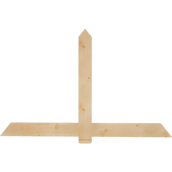 Ekena Millwork GBW072X45X0206EUG00SDF