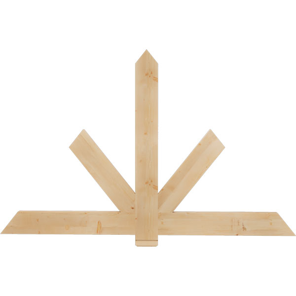 Ekena Millwork GBW072X45X0206KEN00SDF