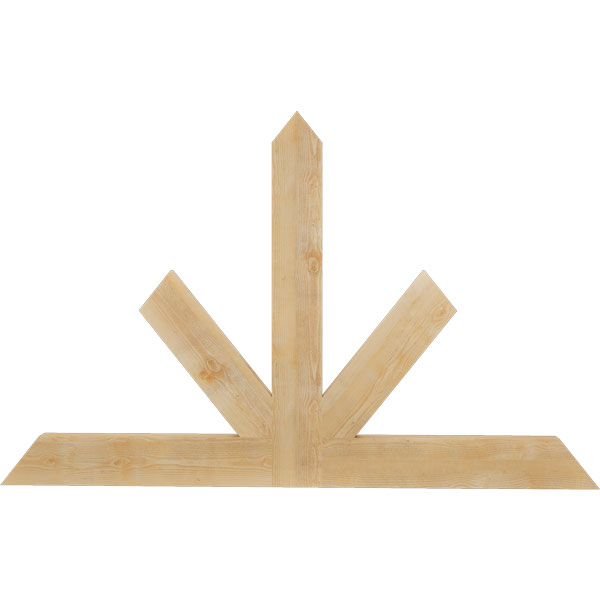Ekena Millwork GBW072X45X0206SAR00RDF