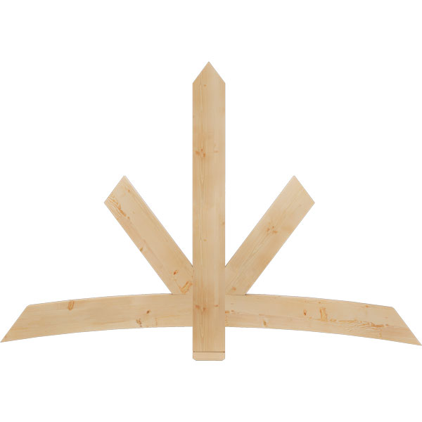 Ekena Millwork GBW072X48X0206ALB00SDF