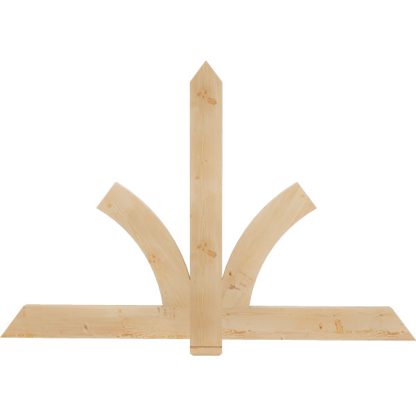 Ekena Millwork GBW072X48X0206RED00SDF