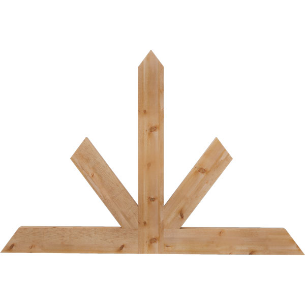 Ekena Millwork GBW072X48X0206SAR00RWR