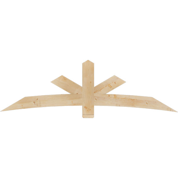 Ekena Millwork GBW084X24X0206ALB00SDF
