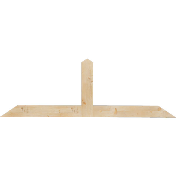 Ekena Millwork GBW084X28X0206POR00SDF