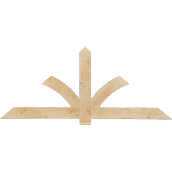 Ekena Millwork GBW084X35X0206RED00SDF