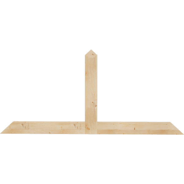 Ekena Millwork GBW084X38X0206POR00SDF
