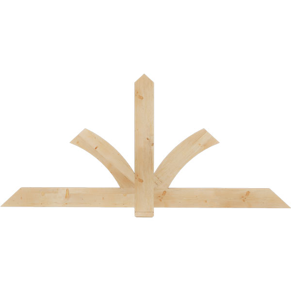Ekena Millwork GBW084X38X0206RED00SDF