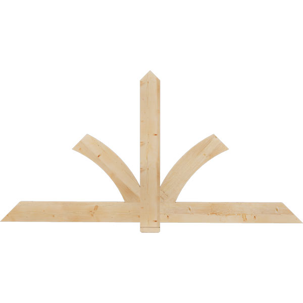 Ekena Millwork GBW084X42X0206RED00SDF