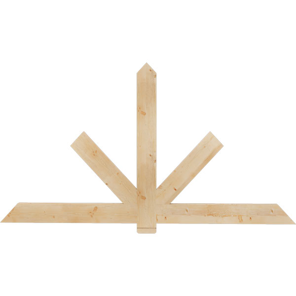 Ekena Millwork GBW084X45X0206KEN00SDF