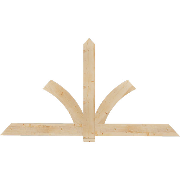 Ekena Millwork GBW084X45X0206RED00SDF