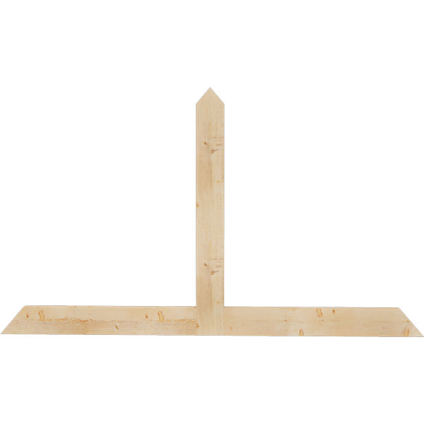Ekena Millwork GBW084X49X0206POR00SDF