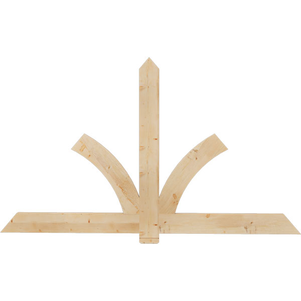 Ekena Millwork GBW084X49X0206RED00SDF