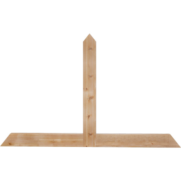 Ekena Millwork GBW084X53X0206POR00RWR